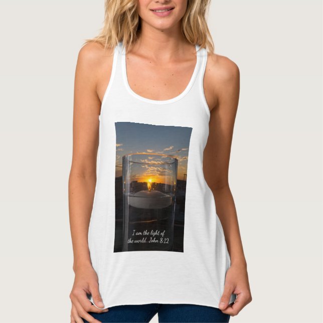 Candlelight Sunset Tank Top (Vorderseite)