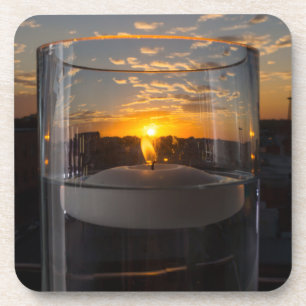 Candlelight Sunset Untersetzer