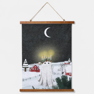 Candlelight Wandteppich Mit Holzrahmen