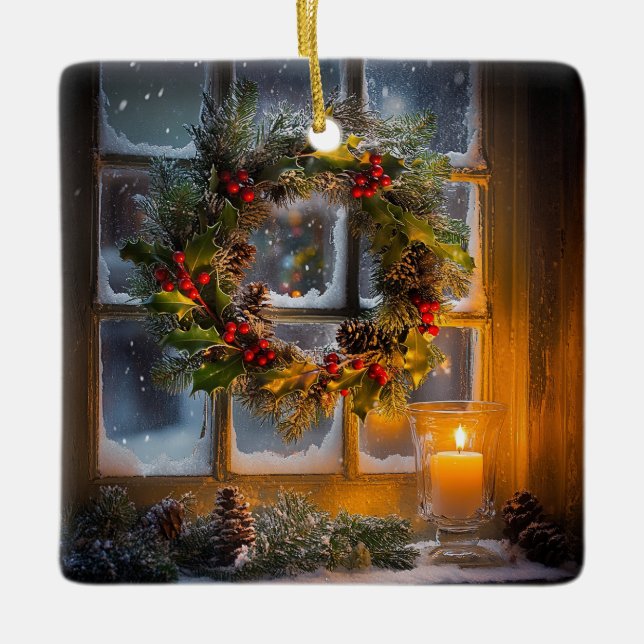 Candlelight Wreath Ornament (Vorderseite)
