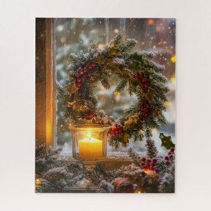 Candlelight Wreath Puzzle