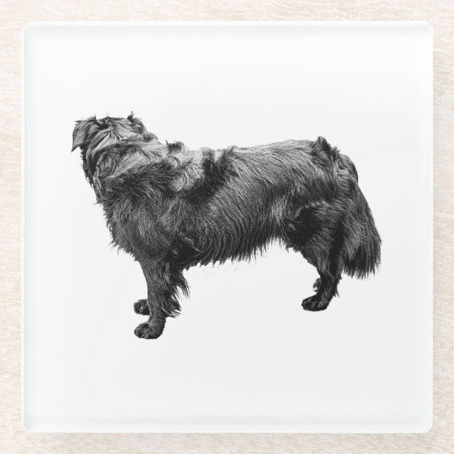 Candlelit-Statue Glasuntersetzer (Vorderseite)