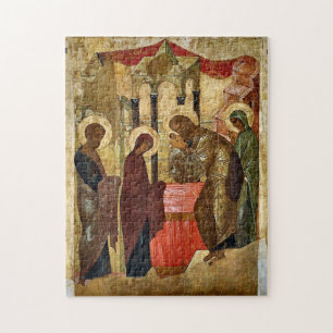 Candlemas-Orthodoxe Christliches Symbol Puzzle