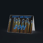 Candles Happy Birthday Son Card Karte<br><div class="desc">Candles Happy Birthday Son Card</div>