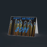 Candles Happy Birthday Son Card Karte<br><div class="desc">Candles Happy Birthday Son Card</div>