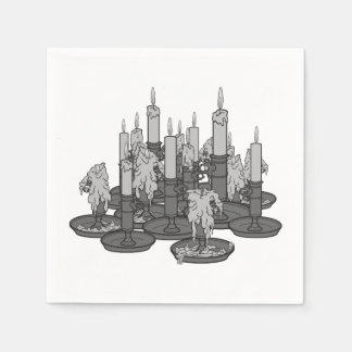 Candles Serviette