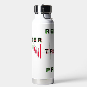 Candlestick Chart Trading Water Flaschen für Händl