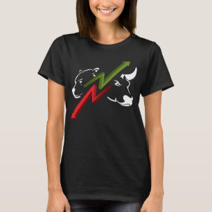 Candlestick Financial Day Trader Finance M T-Shirt