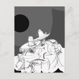 Candomberos (Uruguay-Karneval) Postkarte