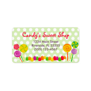 Candy Address Label Adressaufkleber