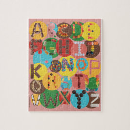 Candy Alphabet Puzzle - Lernen Sie die ABCs