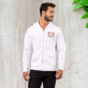 Candy and Dessert Doodles Sweet Leckereien Muster Hoodie
