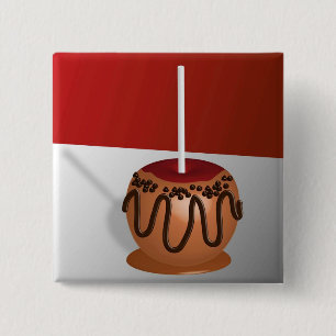 Candy Apple Button