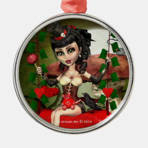 Candy Apple Liebe Lolita Premium Silver Ornament