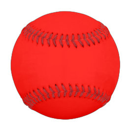 Candy Apple Red Solid Color Baseball