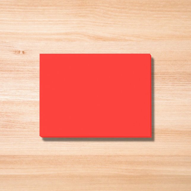 Candy Apple Red Solid Color Post-it Klebezettel (Von Creator hochgeladen)