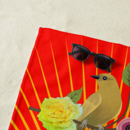 Candy Apple Sunshine & Dew Drops Strandtuch