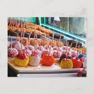 Candy Apples - Coney Island, NYC Postkarte