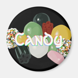 Candy Assortiment Magnet