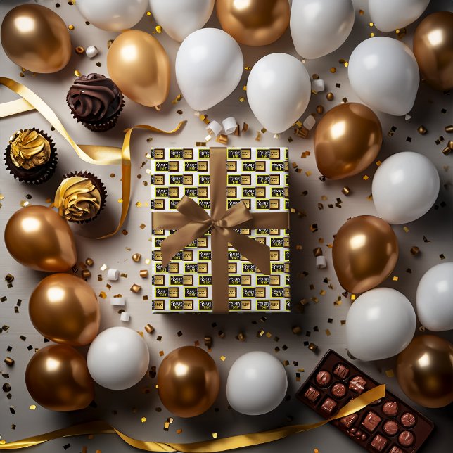 Candy Bar Golden Ticket Geschenkpapier (Von Creator hochgeladen)