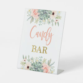 Candy Bar Succulents Sockelschild