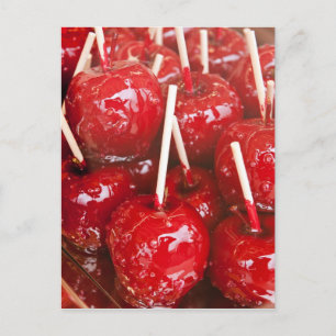 Candy-beschichtete Früchte bei der Stuttgarter Bie Postkarte