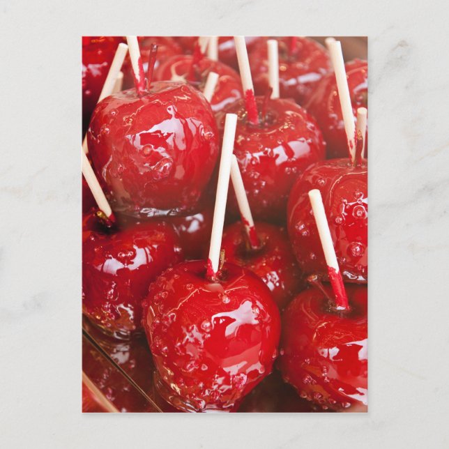 Candy-beschichtete Früchte bei der Stuttgarter Bie Postkarte (Vorderseite)