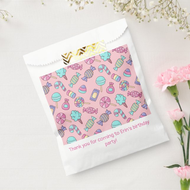Candy Birthday Party Geschenktütchen (Versiegelt)