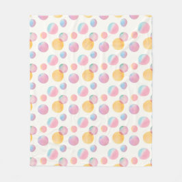 Candy Bubbles Cosy Fleece Blanket