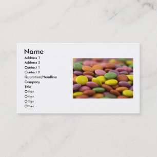Candy Business Card Visitenkarte