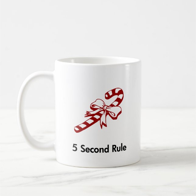 Candy Cane 5 Zweite Regel Tasse (Links)