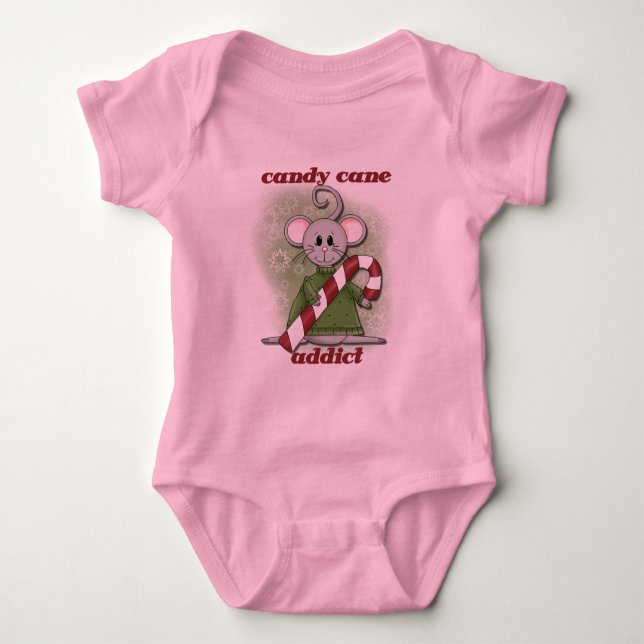 Candy Cane Addict Tshirts und Geschenke (Vorderseite)