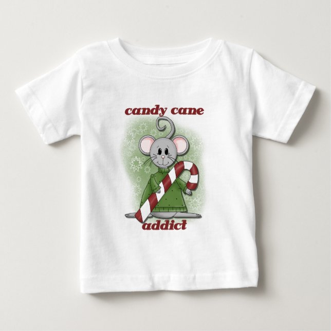 Candy Cane Addict Tshirts und Geschenke (Vorderseite)