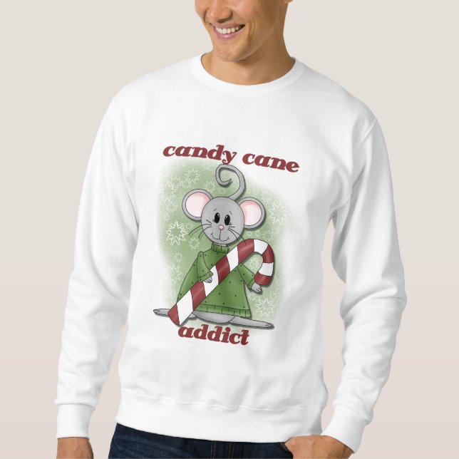 Candy Cane Addict Tshirts und Geschenke (Vorderseite)