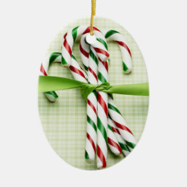 Candy Cane Bundle Keramikornament
