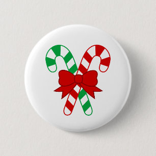 Candy Cane Button