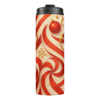 Candy Cane Carousel Thermosbecher