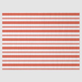 Candy Cane Chorus-Big Stripe Wrapping Paper Seidenpapier