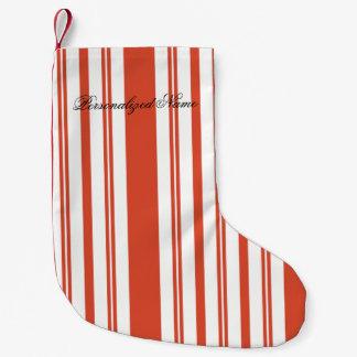 Candy Cane Chorus-Stripe-Verticle Kleiner Weihnachtsstrumpf