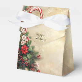 Candy Cane Christmas Holiday Gift Box Geschenkschachtel