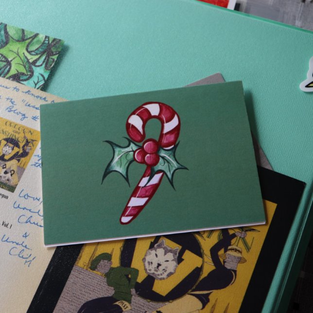 Candy Cane Christmas Karte (Von Creator hochgeladen)