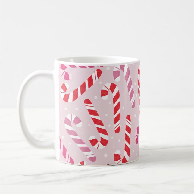 Candy Cane Christmas Mug Kaffeetasse (Links)