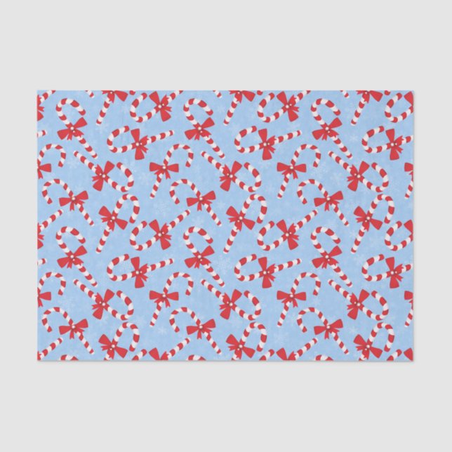 Candy Cane Christmas Seidenpapier (Vorderseite)
