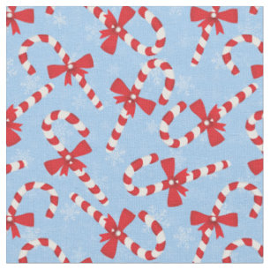 Candy Cane Christmas Stoff