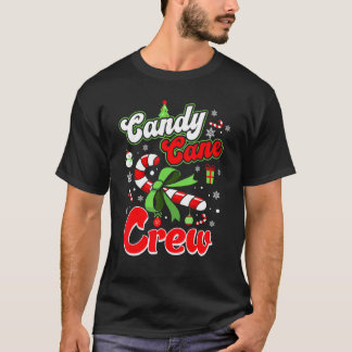 Candy Cane Crew  Christmas Candy  X mas T-Shirt