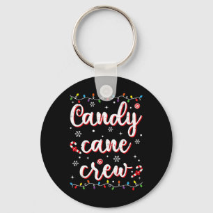 Candy Cane Crew Funny Christmas Candy Lover Xmas P Schlüsselanhänger