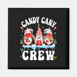 Candy Cane Crew für Weihnachten und Cousin Weihnac Magnet