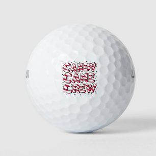 Candy Cane Crew Liebhaber Weihnachten Xmas Pyjama Golfball