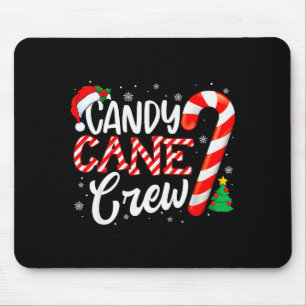 Candy Cane Crew Lustige Weihnachten Schlafanzug Mä Mousepad