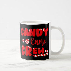 Candy Cane Crew Passende Familie Candy Liebhaber Kaffeetasse